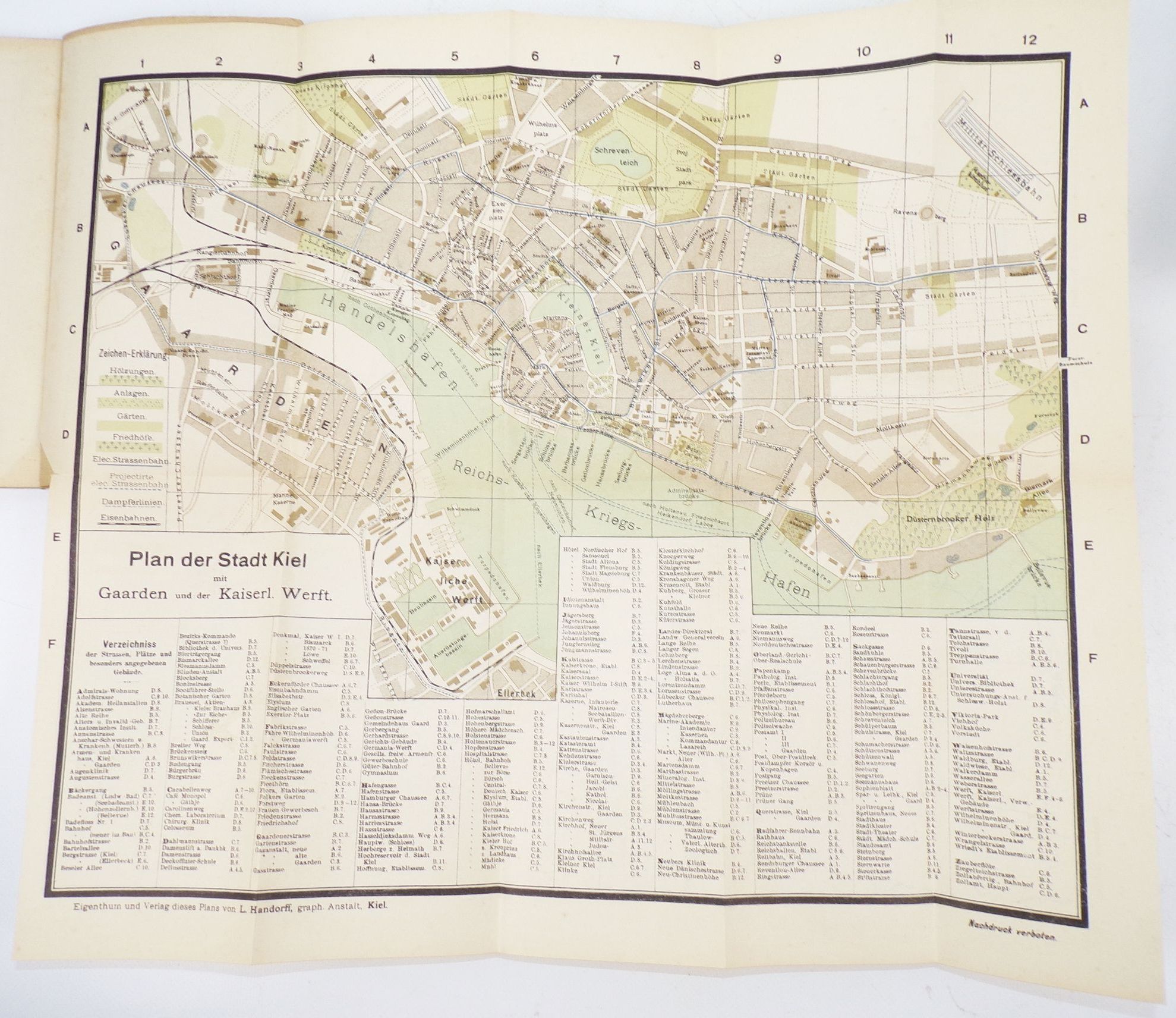 Kiel und Umgebung 1899 Reiseführer 