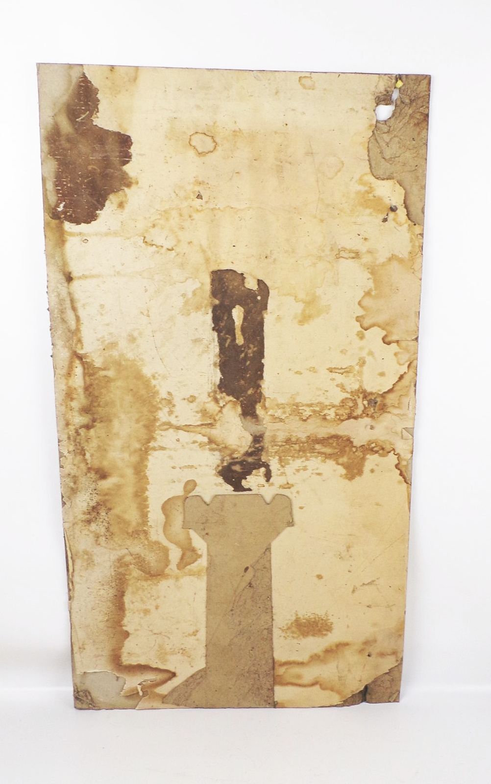 Altes Pappschild Ramses Zigaretten 1930er 