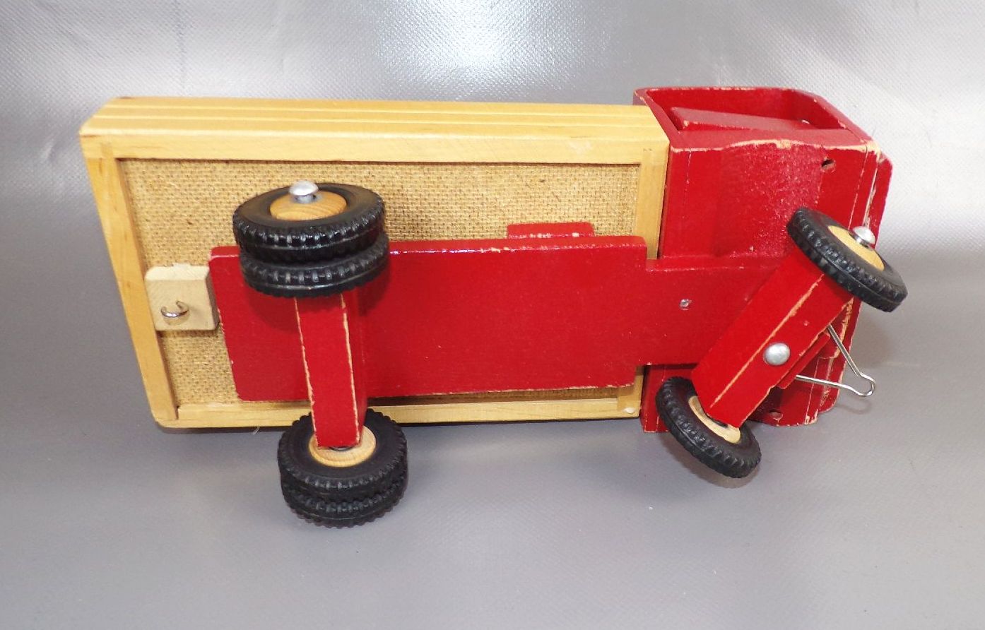 Alter Holz LKW Kipper Holzspielzeug DDR