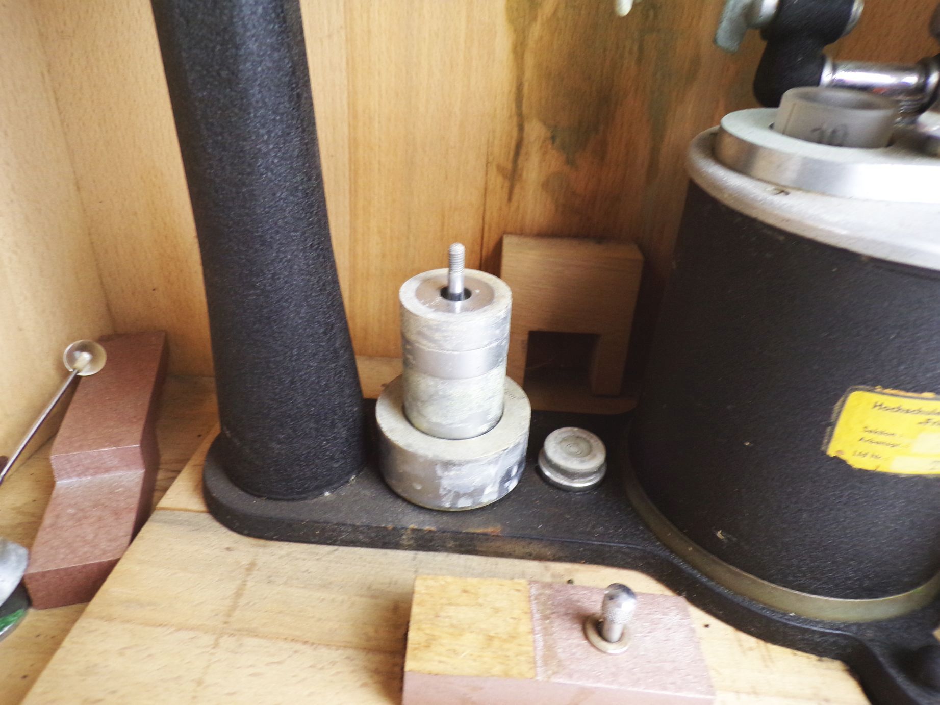 Rheo Viskometer nach Höppler Viscometer Holzkoffer DDR Meßgerät 