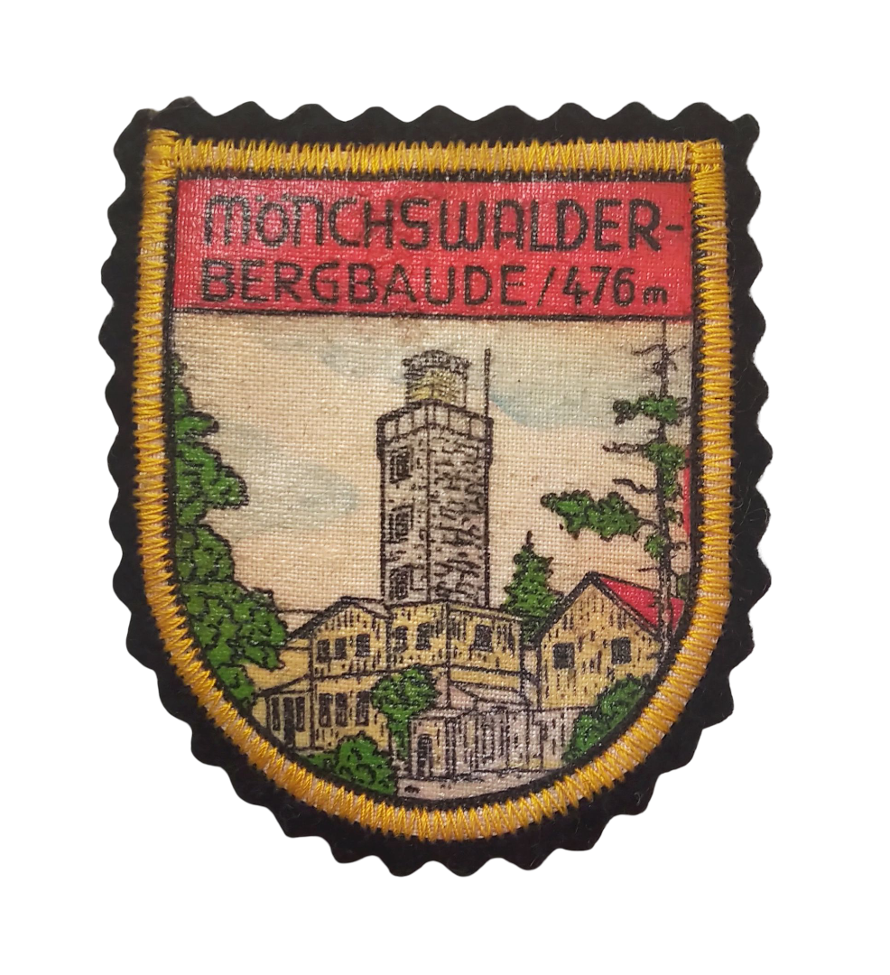 DDR Aufnäher Mönchswalder Bergbaude patch DDR Aufnäher Mönchswalder Bergbaude patch