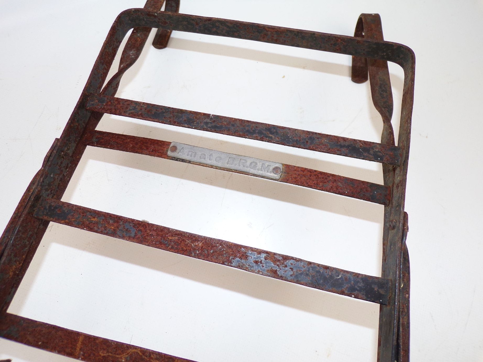 Alter Gepäckträger Amato DRGM Motorrad Oldtimer 