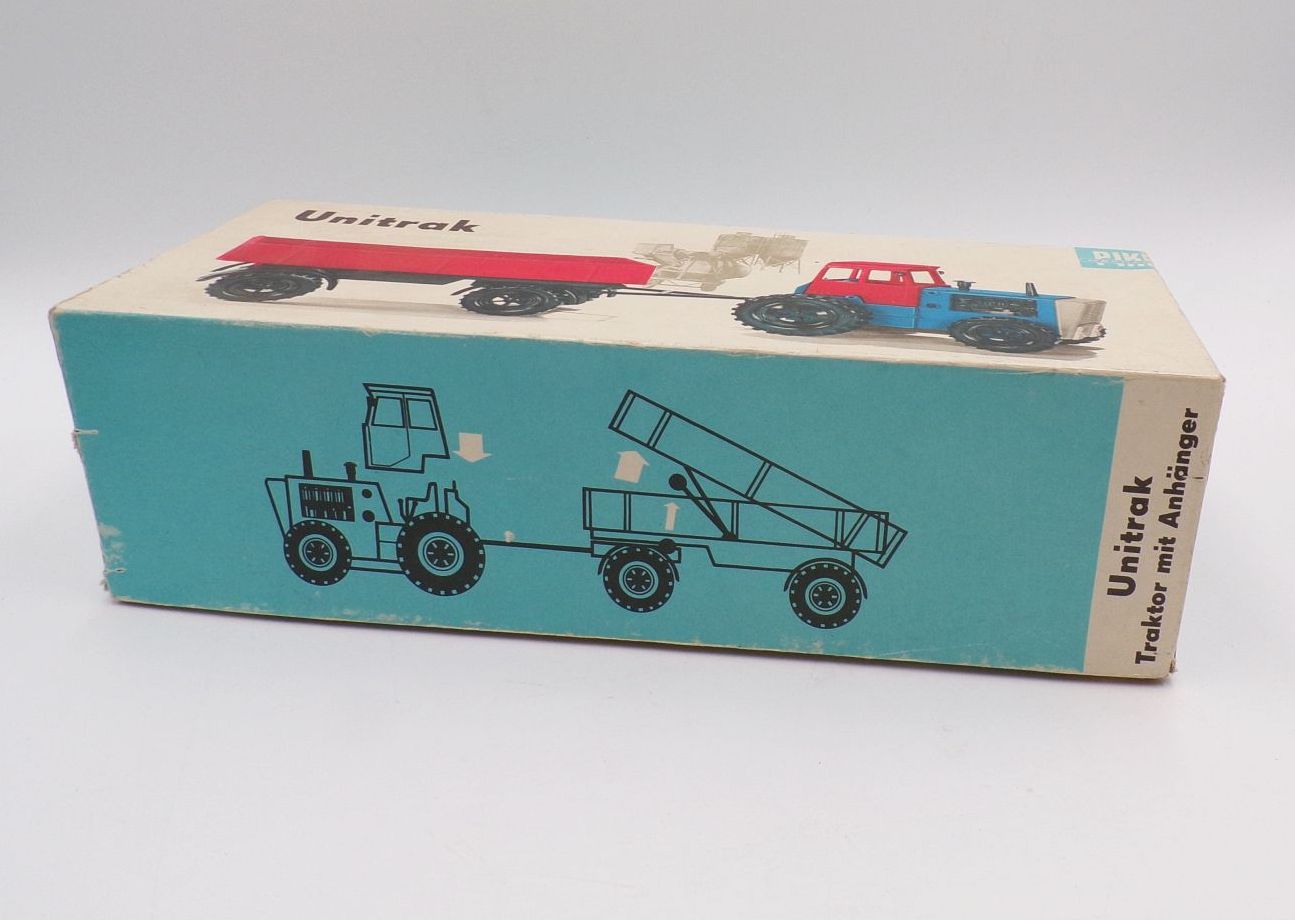 Originalkarton Unitrak Traktor Leer Anker DDR Karton Originalkarton Unitrak Traktor Leer Anker DDR Karton