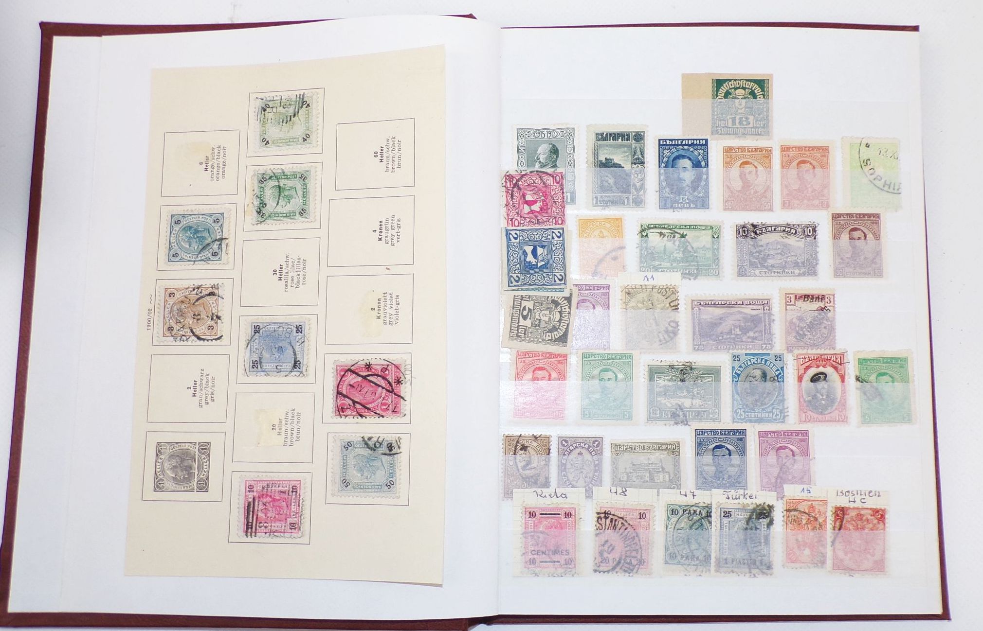 Österreich Briefmarken ab 1854 Austria aus Nachlass