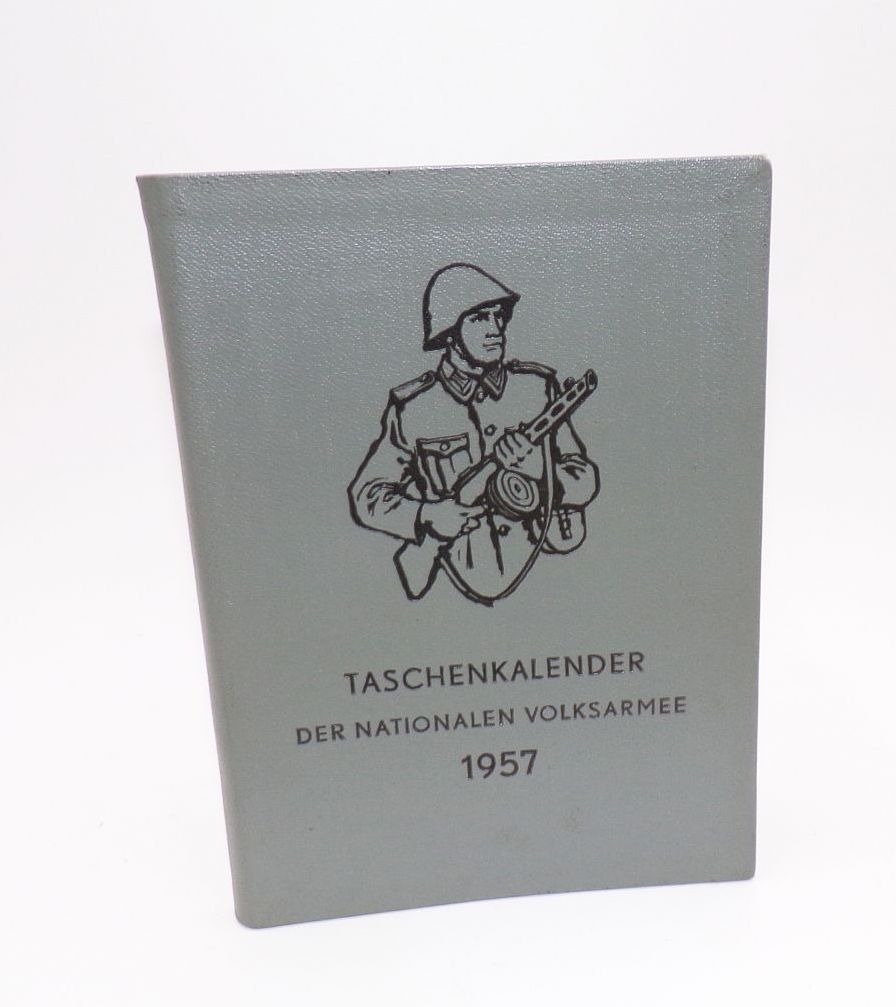 Taschenkalender der Nationalen Volksarmee 1957 Geburtstagsgeschenk