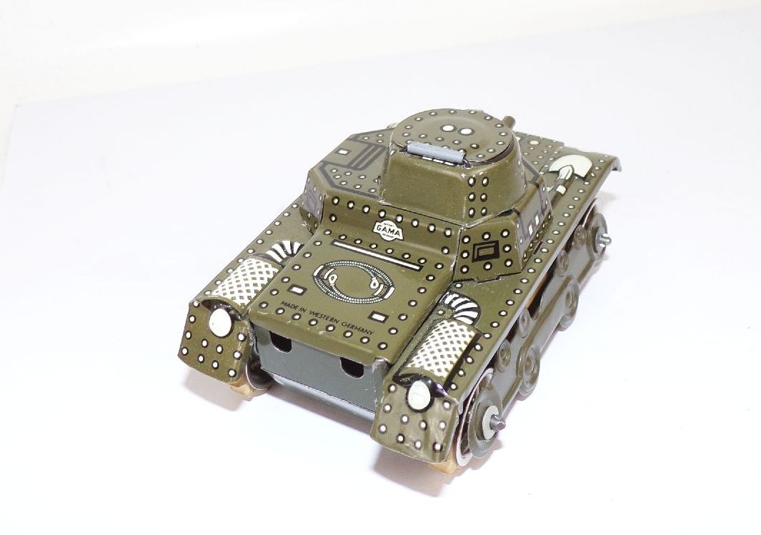 Alter Gama Panzer Blechspielzeug Vintage Alter Gama Panzer Blechspielzeug Vintage