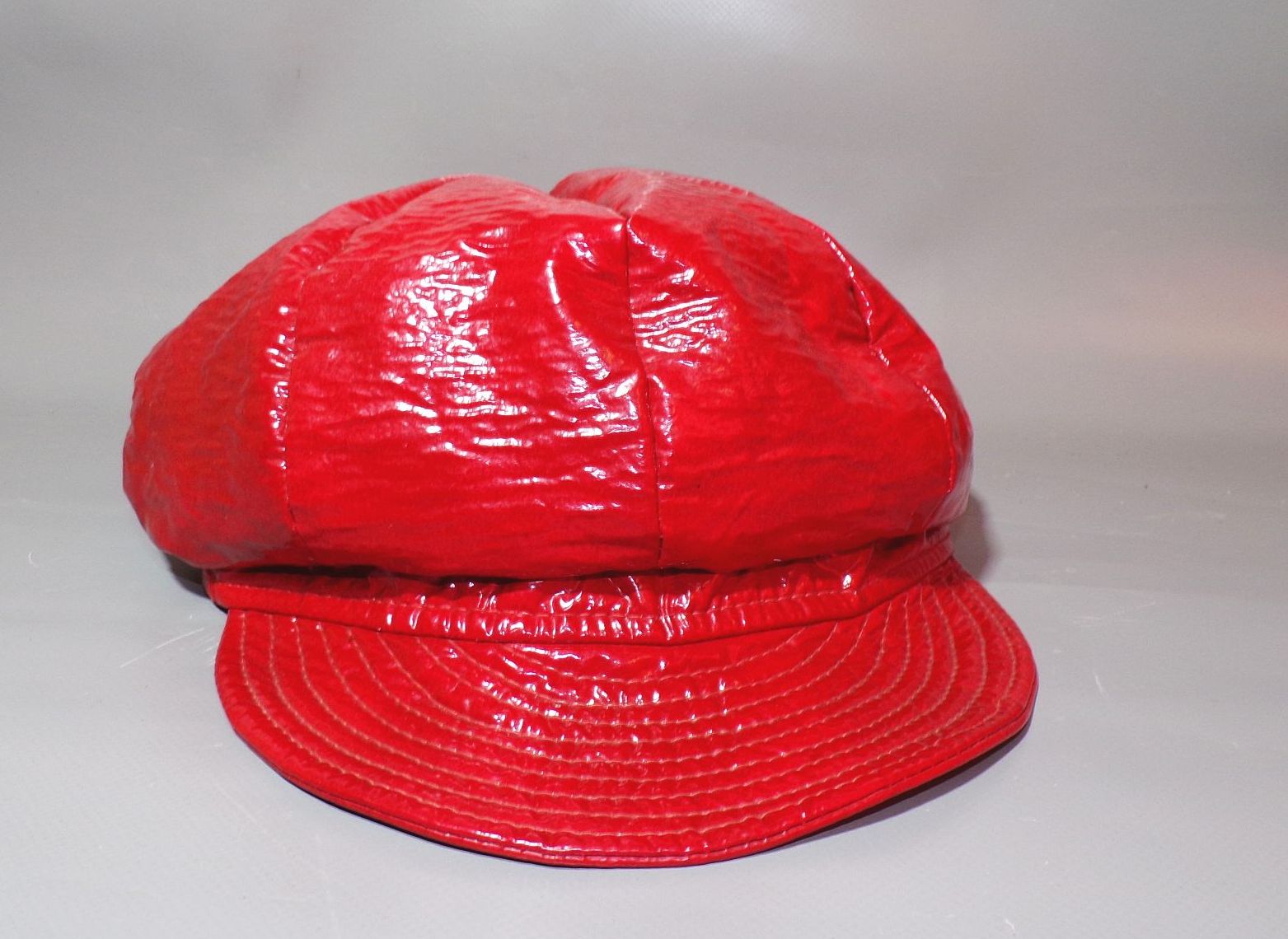 DDR Mütze Rot Igelit Größe 54 Retro Vintage 