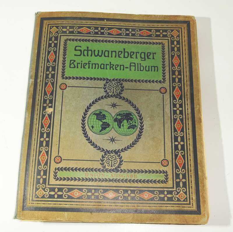 Schwaneberger Briefmarkenalbum Union Ausgabe 1924 Briefmarken