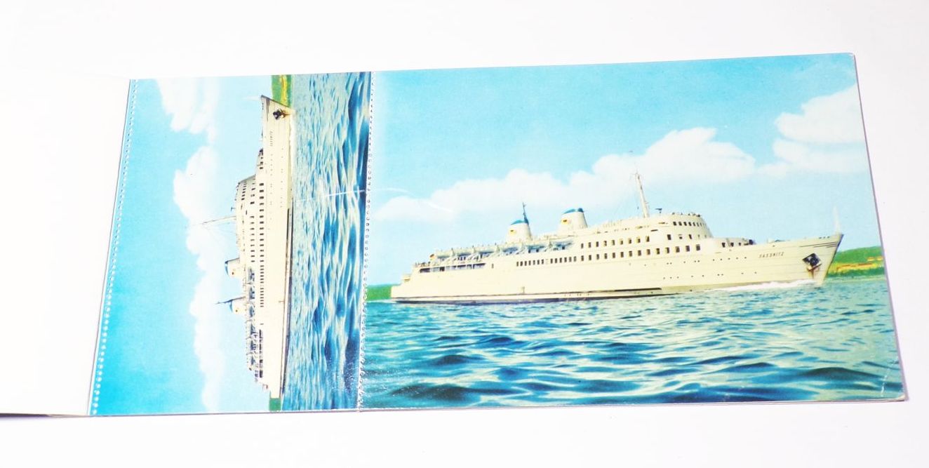 DDR Leporello MS Sassnitz Postkarten DDR 