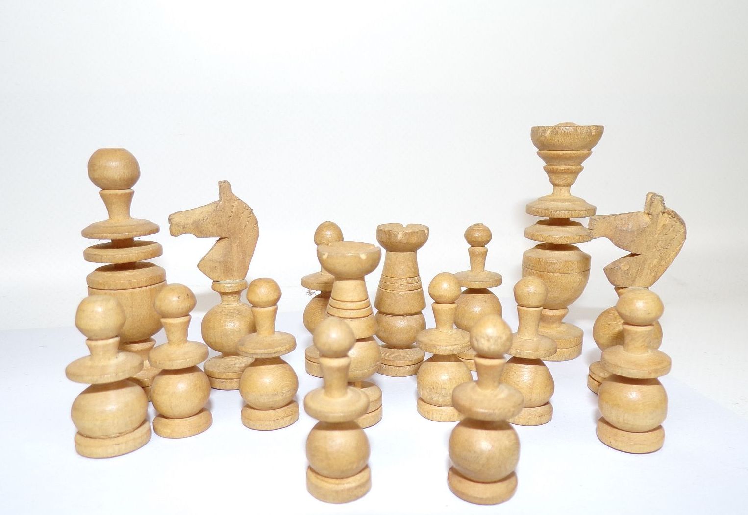 Konvolut alte Schachfiguren Schach