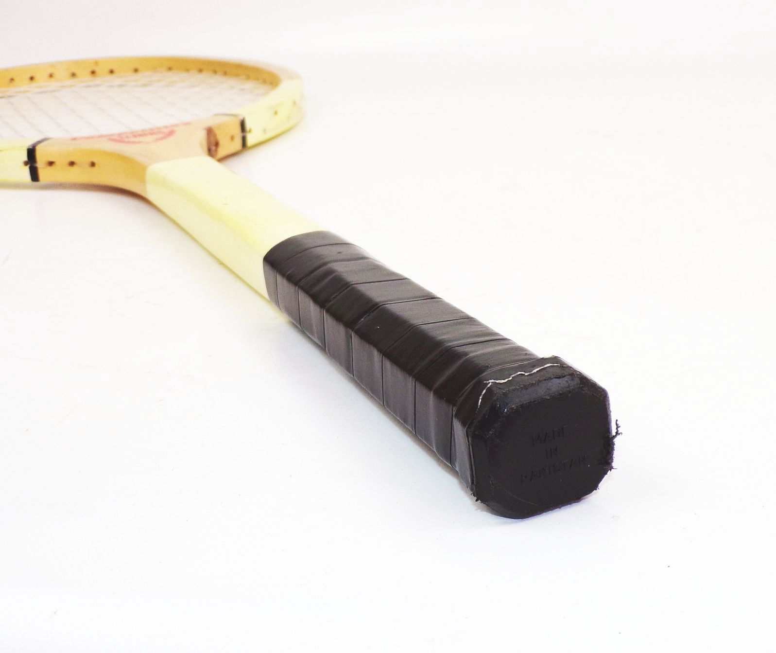 Alter Tennisschläger Competition Tennis Made in Pakistan Vintage