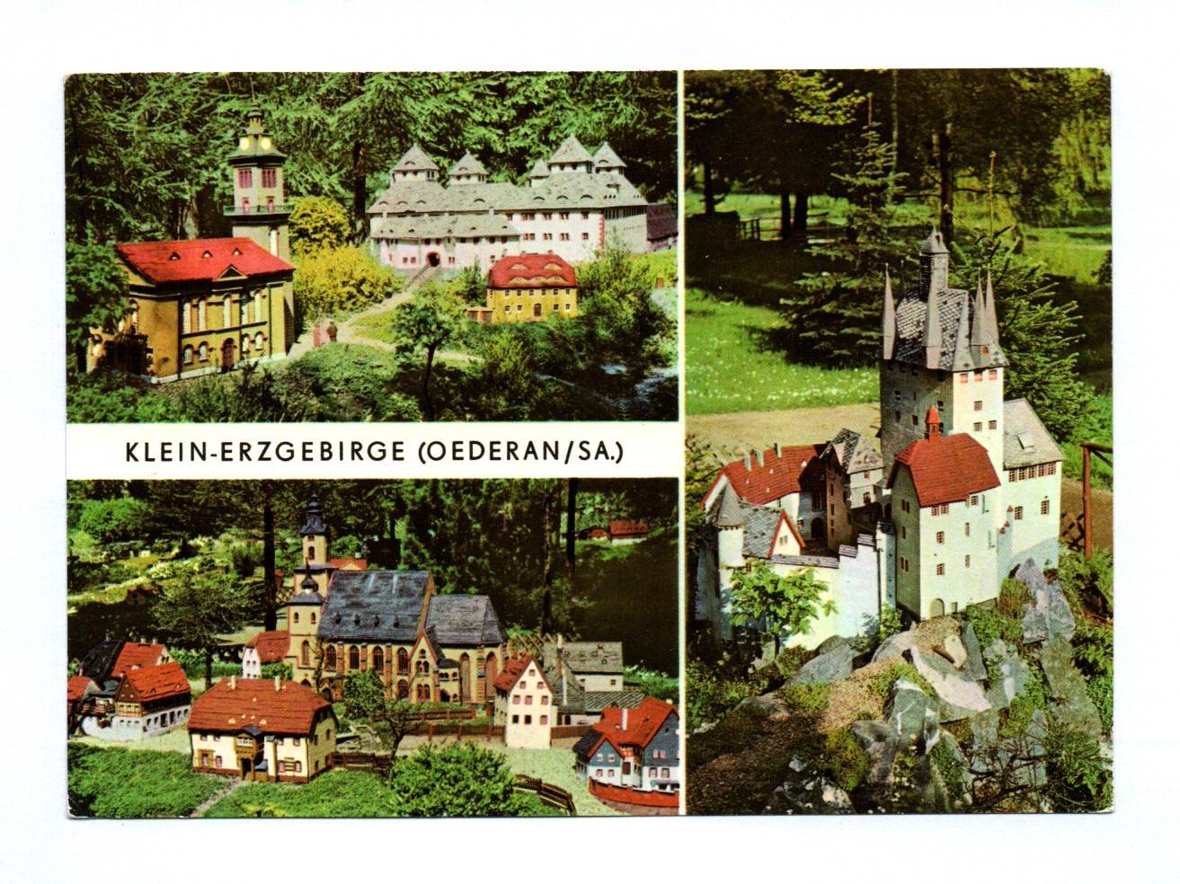Ak Klein Erzgebirge Oederan Kreis Flöha Sachsen 1983 Ak Klein Erzgebirge Oederan Kreis Flöha Sachsen 1983