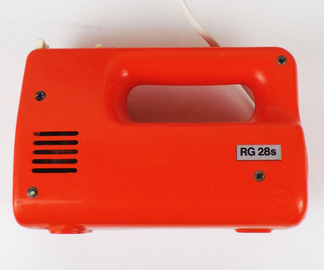 RG28s Mixer DDR Handrührgerät orange Schneebesen Pürierstab mit Originalkarton RG28s Mixer DDR Handrührgerät orange Schneebesen Pürierstab mit Originalkarton