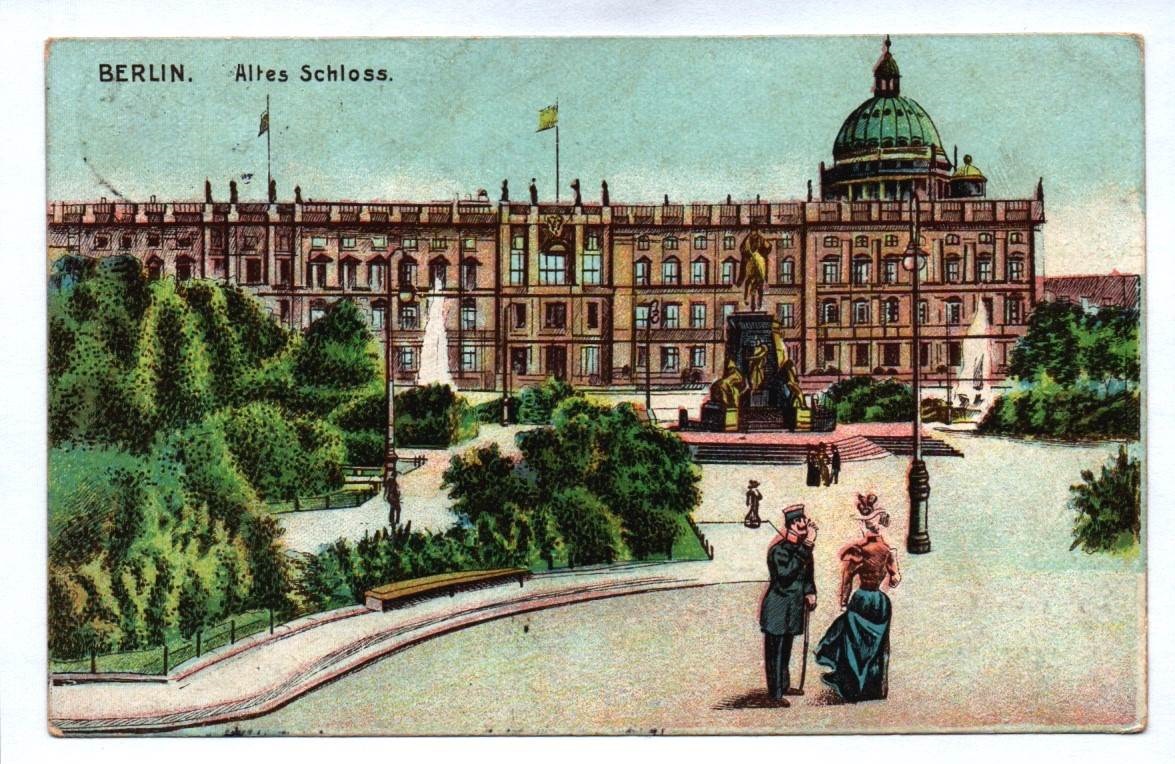 Ak Berlin Altes Schloss Stadtschloss Motivkarte Ak Berlin Altes Schloss Stadtschloss Motivkarte