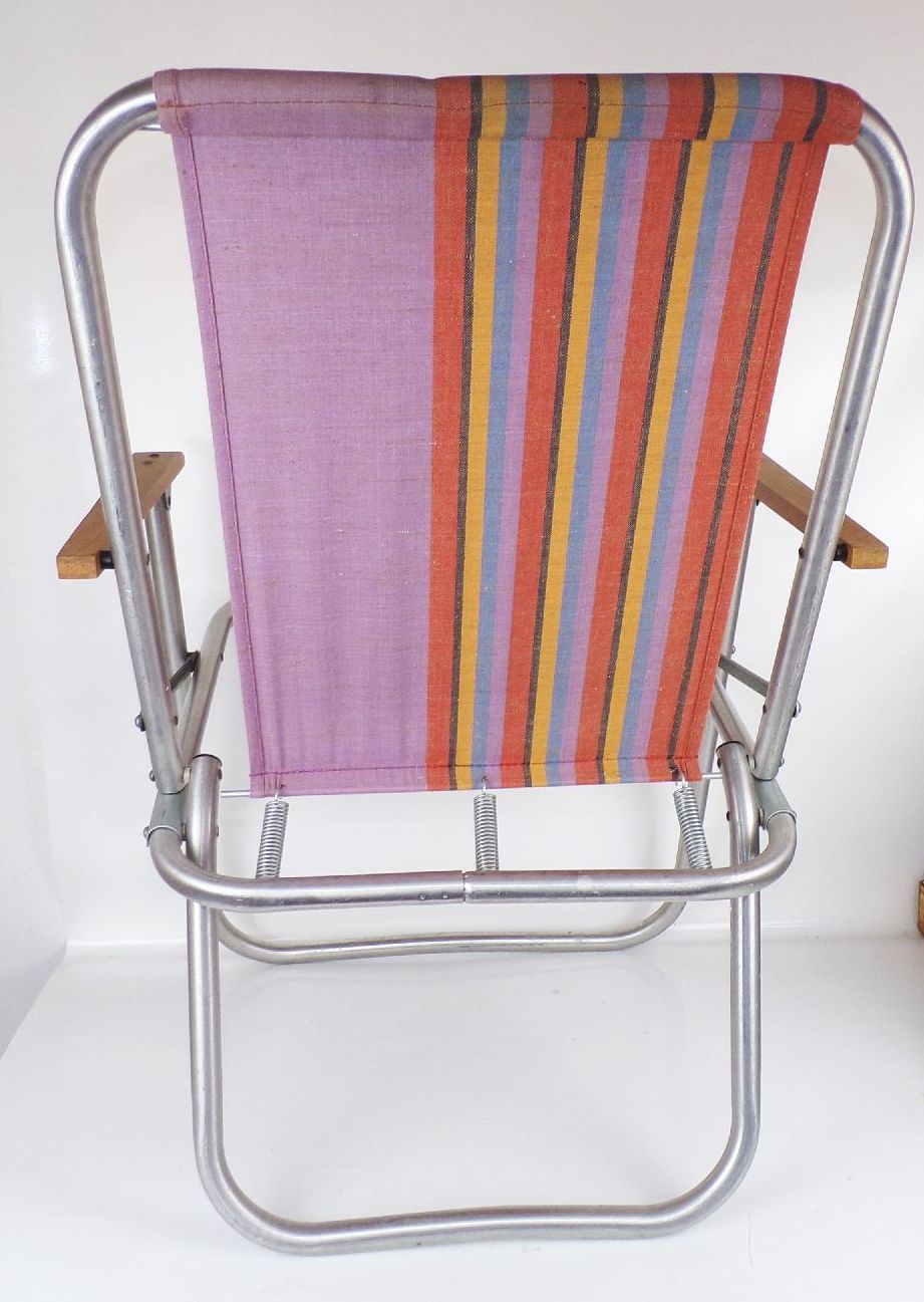 Alter Klappstuhl Campingstuhl DDR Aluminium Vintage Gartenstuhl Alter Klappstuhl Campingstuhl DDR Aluminium Vintage Gartenstuhl