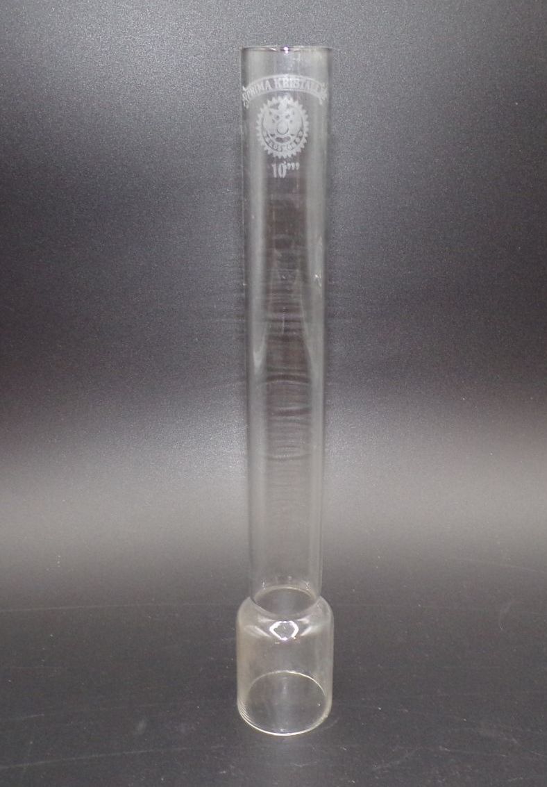 Alter Glaszylinder Prima Kritall für Petrouleumlampe Alter Glaszylinder Prima Kritall für Petrouleumlampe