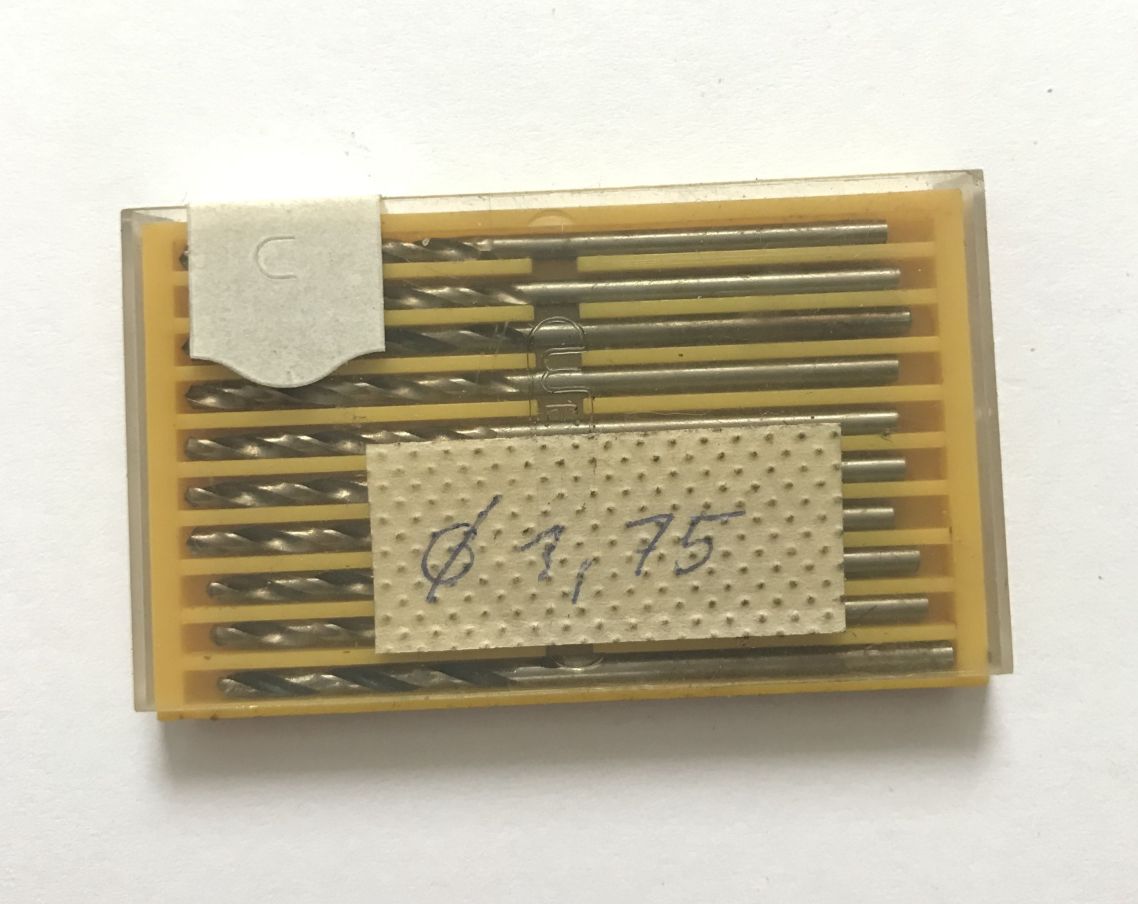 Metallbohrer DDR klein 0,7 mm bis 9,0 mm WERKÖ Spiralbohrer 10er Pack Vollhartmetall