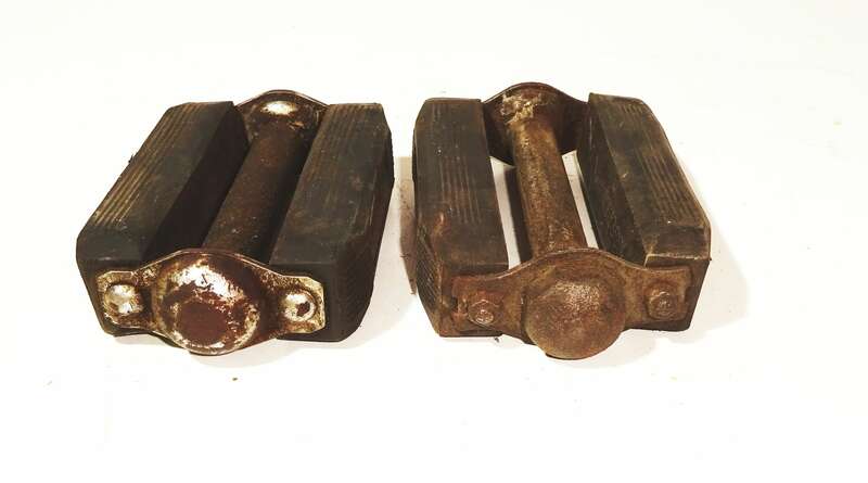 Alte Pedalen Fahrrad Oldtimer Vintage