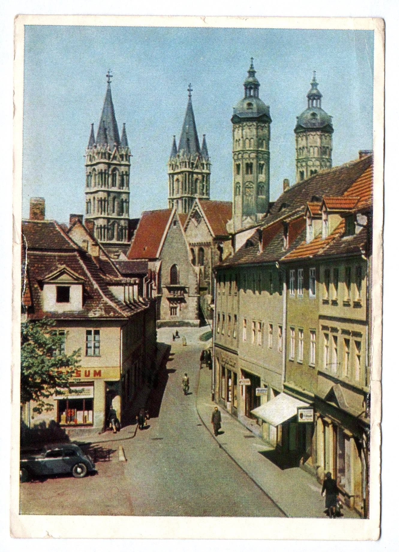 Ak Naumburger Dom DDR 1955 Ak Naumburger Dom DDR 1955