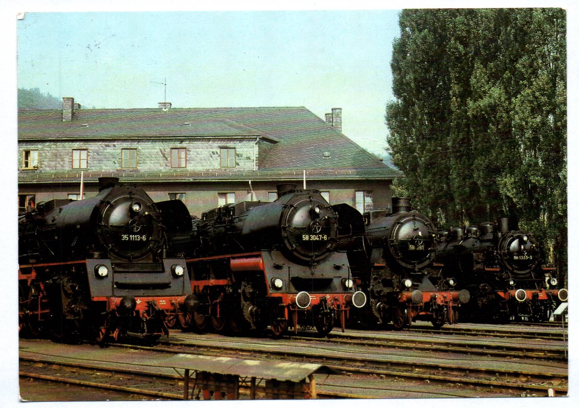 Foto Ak Ausstellung 1983 Dampfloks Zwickau 35 1113-6 Eisenbahn 583047-6 Foto Ak Ausstellung 1983 Dampfloks Zwickau 35 1113-6 Eisenbahn 583047-6
