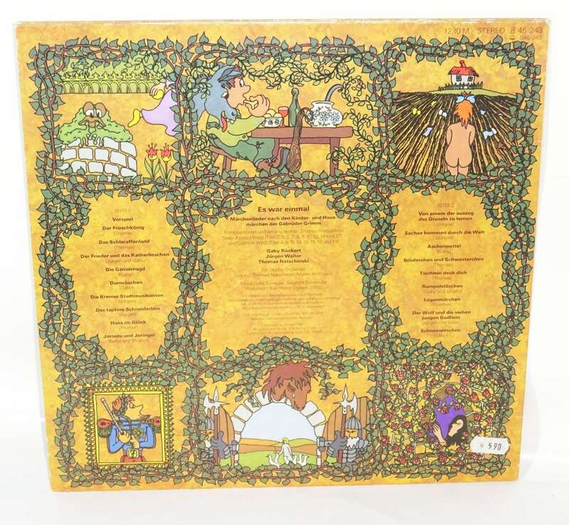 Märchen LP Amiga 845243 Es war einmal Gebrüder Grimm 