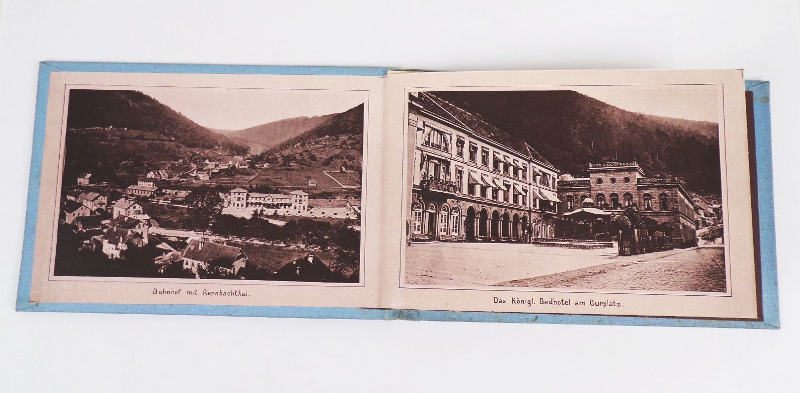 Bad Wildbad um 1880 Leporello 
