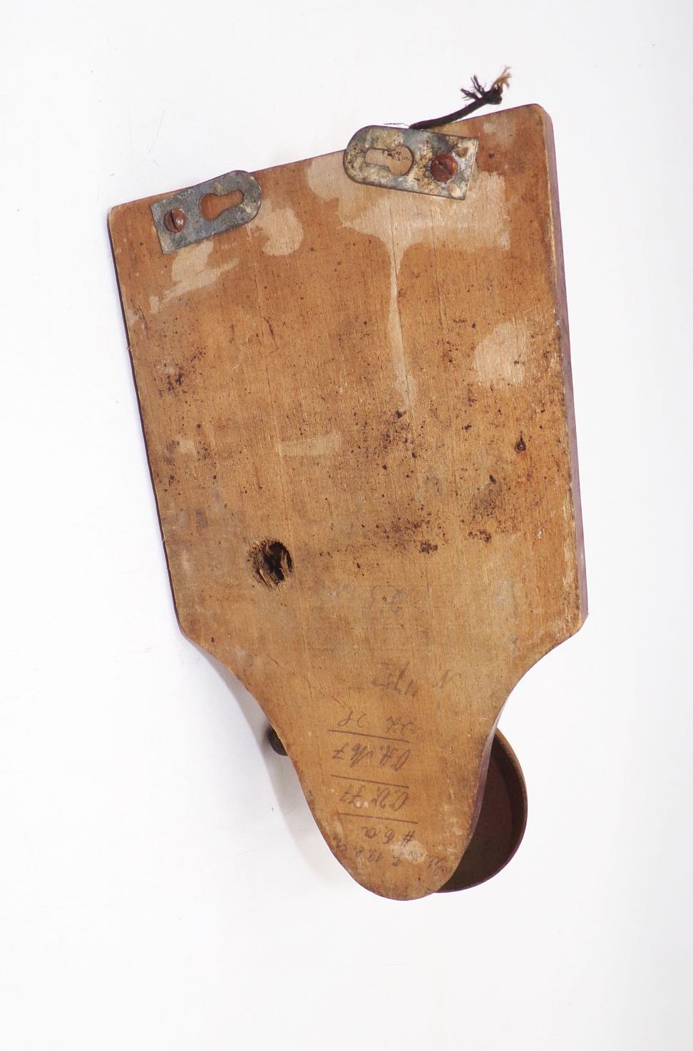 Alte Klingel Holz Glocke Läute Schelle Antike Türklingel