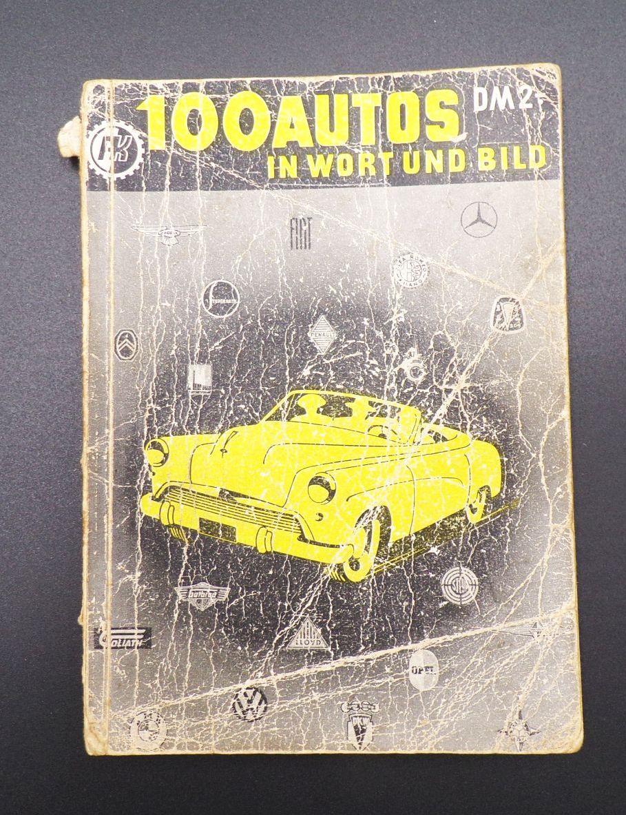 100 Autos in Wort und Bild 1952 