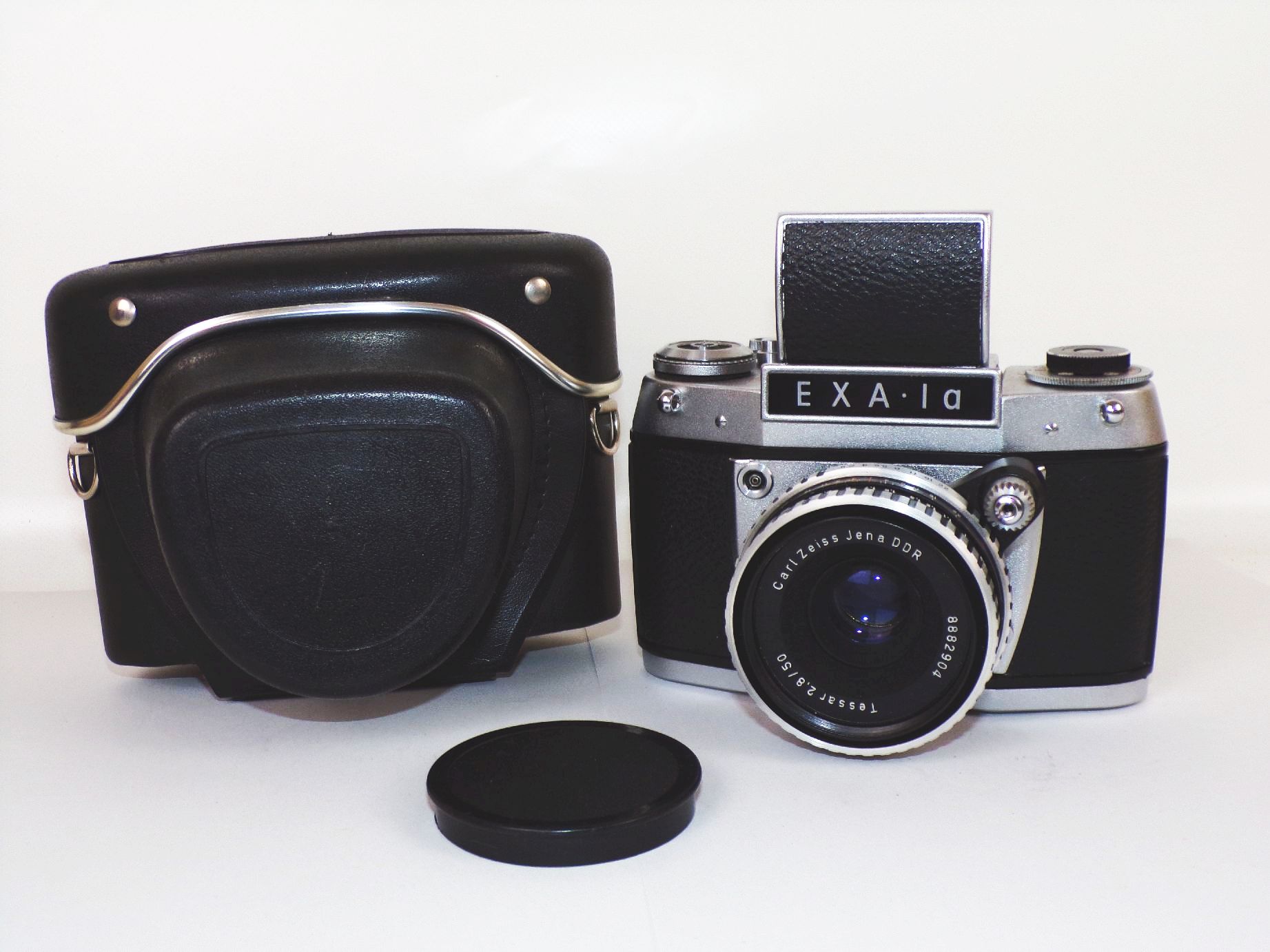 EXA 1a Spiegelreflexkamera Carl Zeiss Jena Objektiv Tessar 