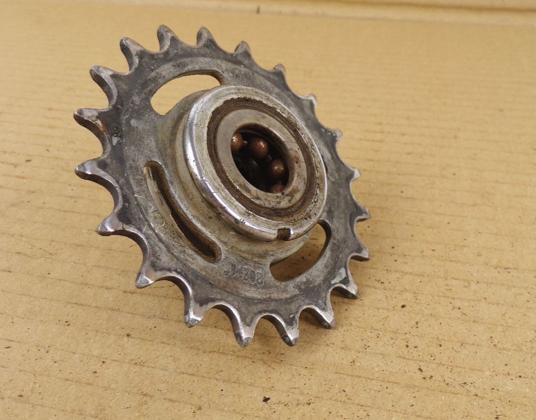 Altes Renak Ritzel 20 Z 1/2`` mit Antreiber Steckkranz Fahrradersatzteil