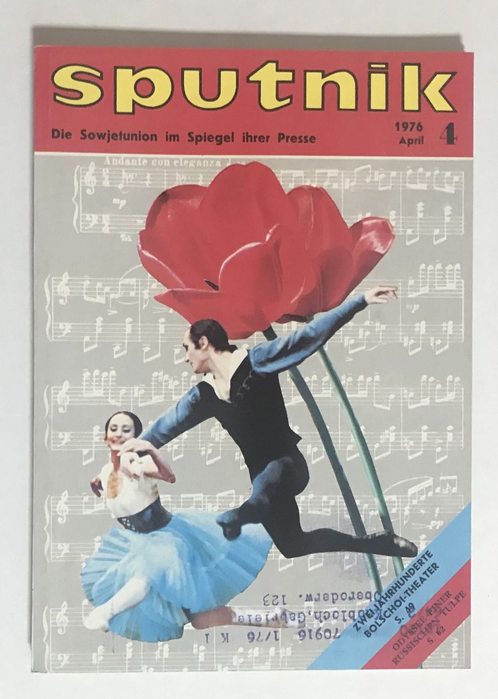 Sputnik Hefte UDSSR Bücher verschiedene Jahrgänge 1971 bis 1976