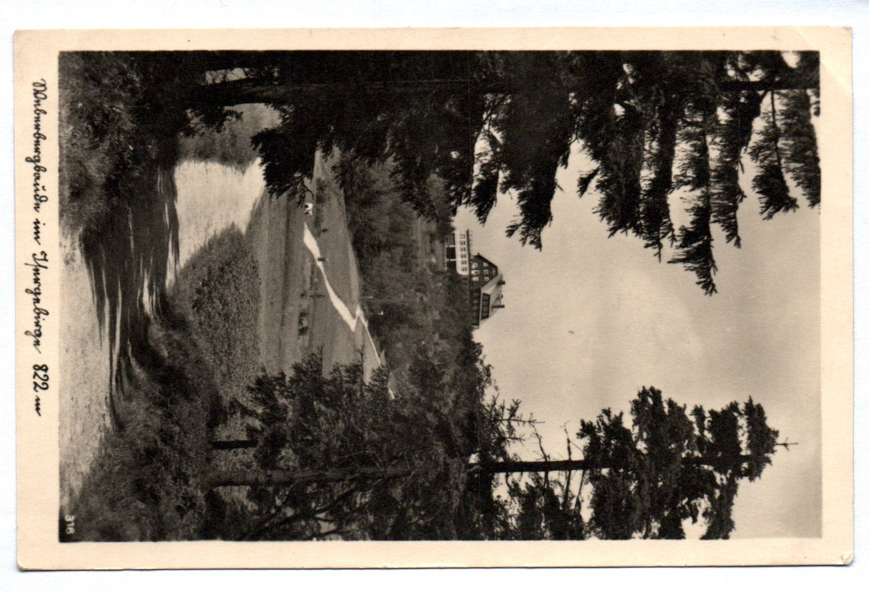 Foto Ak Weberbergbaude im Isergebirge Böhmen 1942