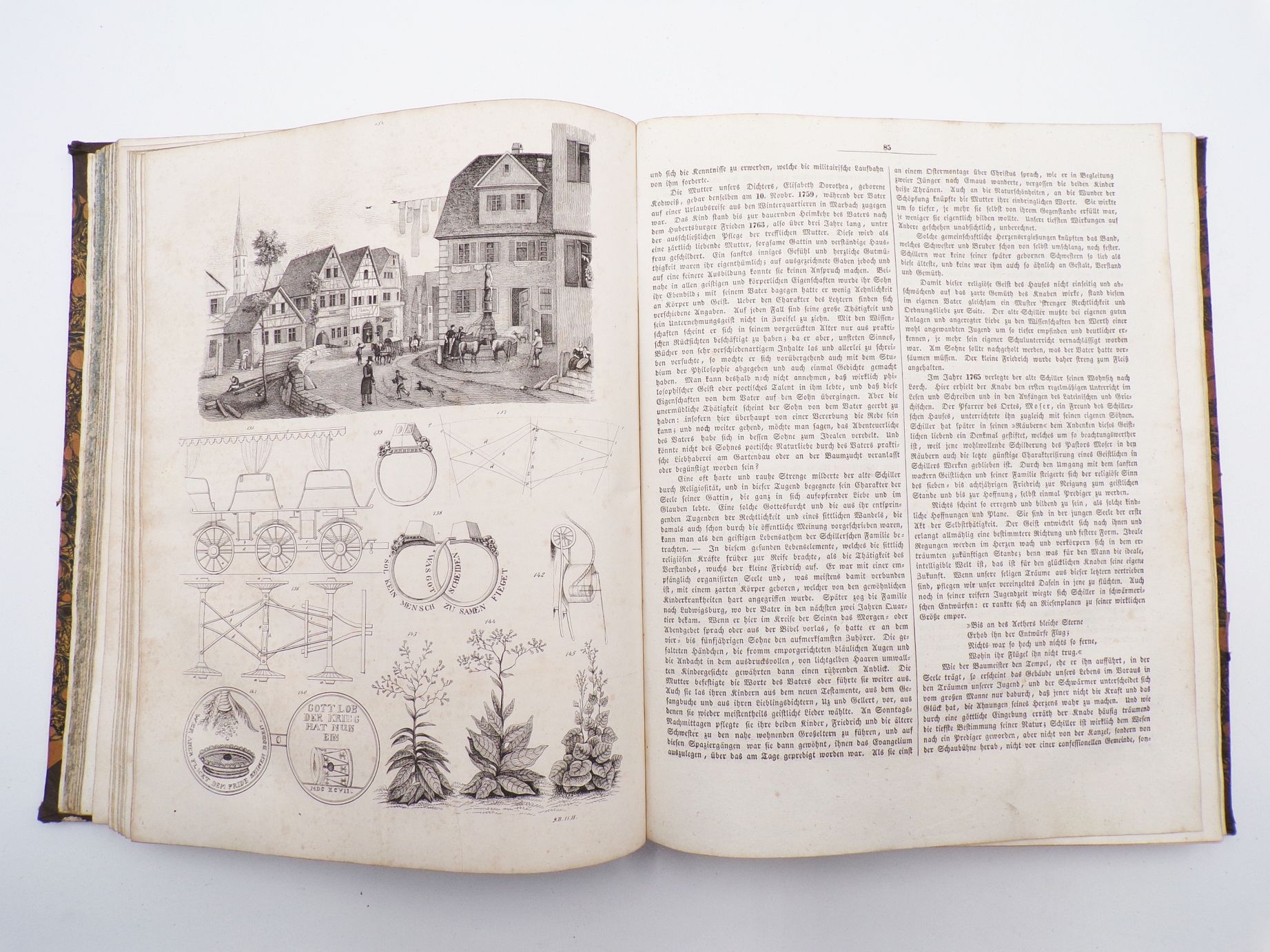 Archiv für Natur Kunst Wissenschaft und Leben 1841 Stahlstiche 
