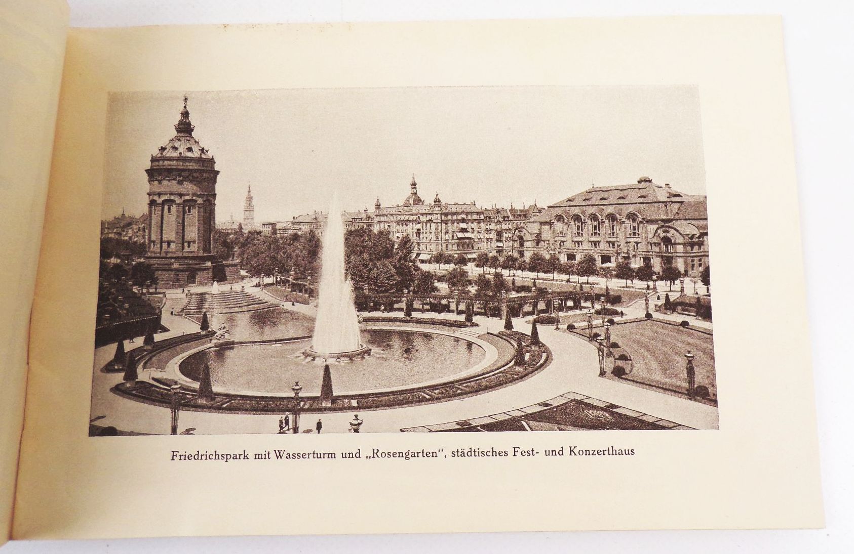 Mannheim Reiseführer Prospekt um 1910 1920