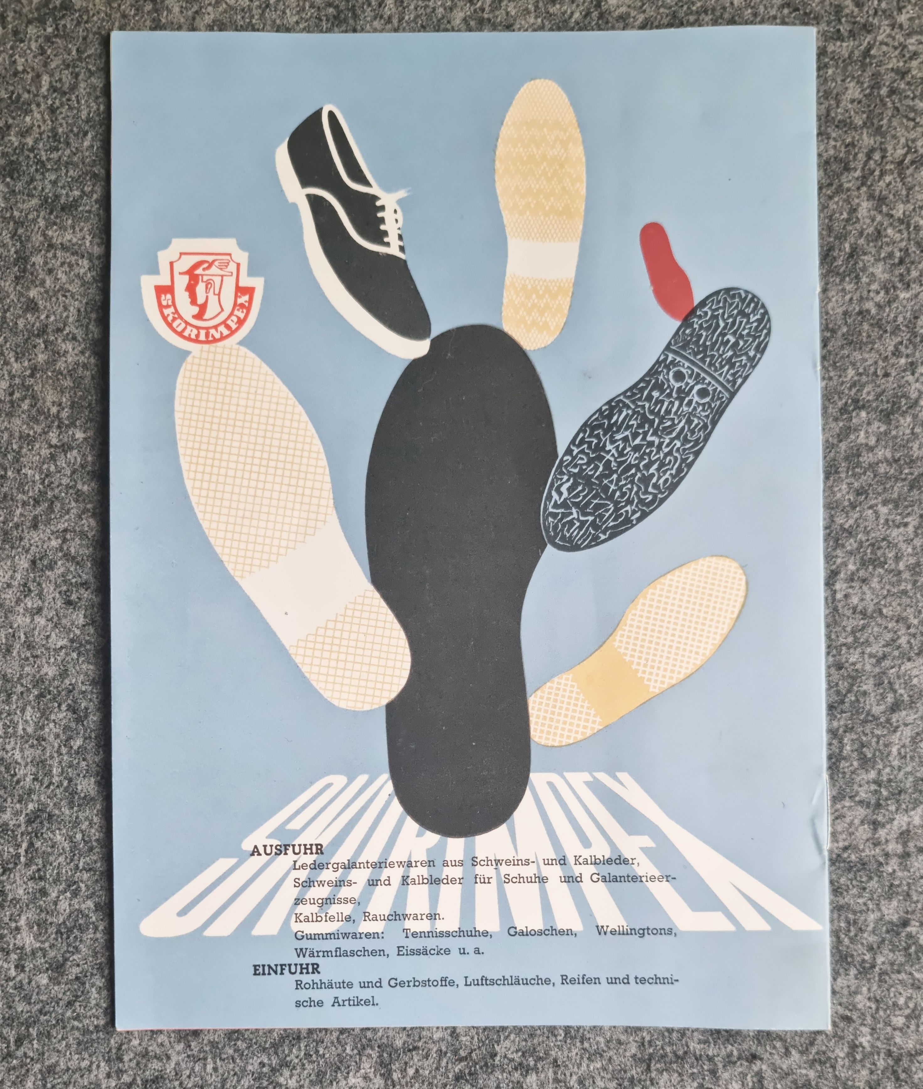 Skor Impex alter Prospekt für Taschen und Haushaltsartikel Skor Impex alter Prospekt für Taschen und Haushaltsartikel