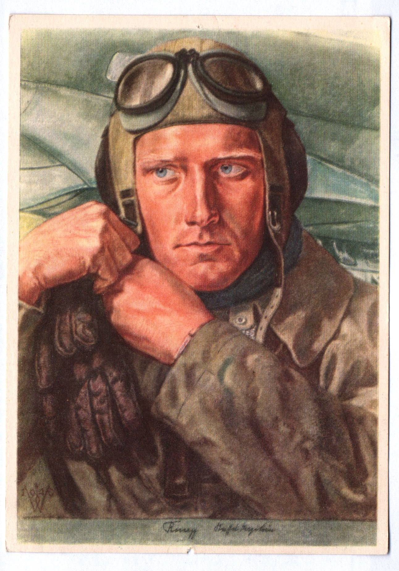 Propaganda Ak Willrich 1940 Luftklärungsflieger