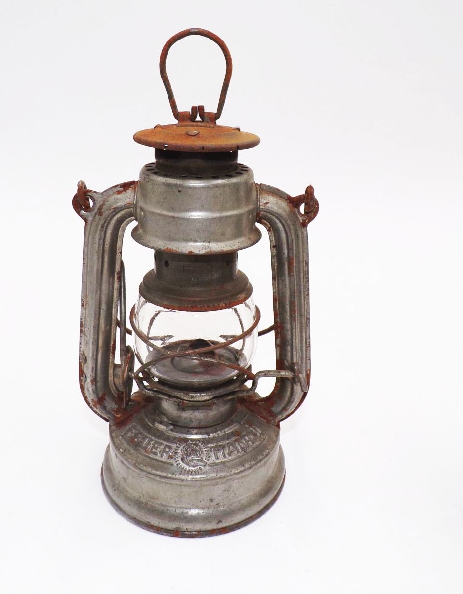 Alte Feuerhand Atom 75 Petroleumlampe Wehrmacht