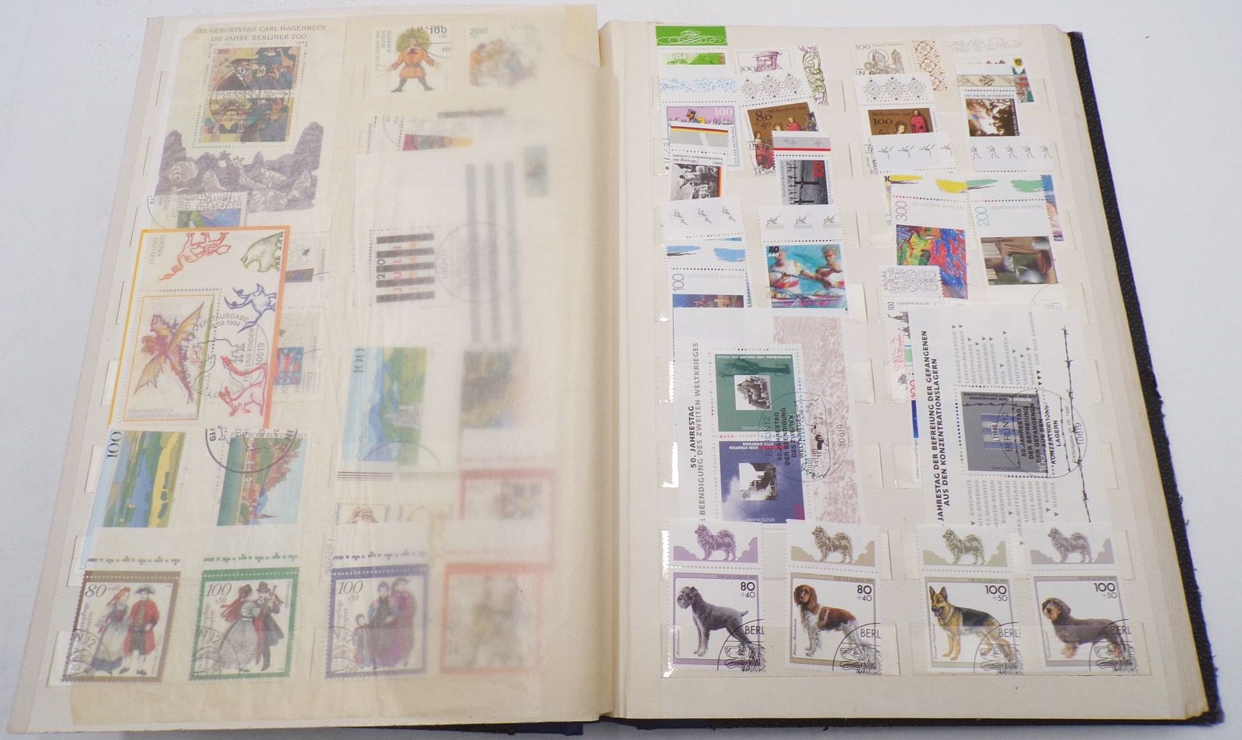 Bundespost Briefmarkenalbum 1991 bis 1995 gestempelt Bundespost Briefmarkenalbum 1991 bis 1995 gestempelt