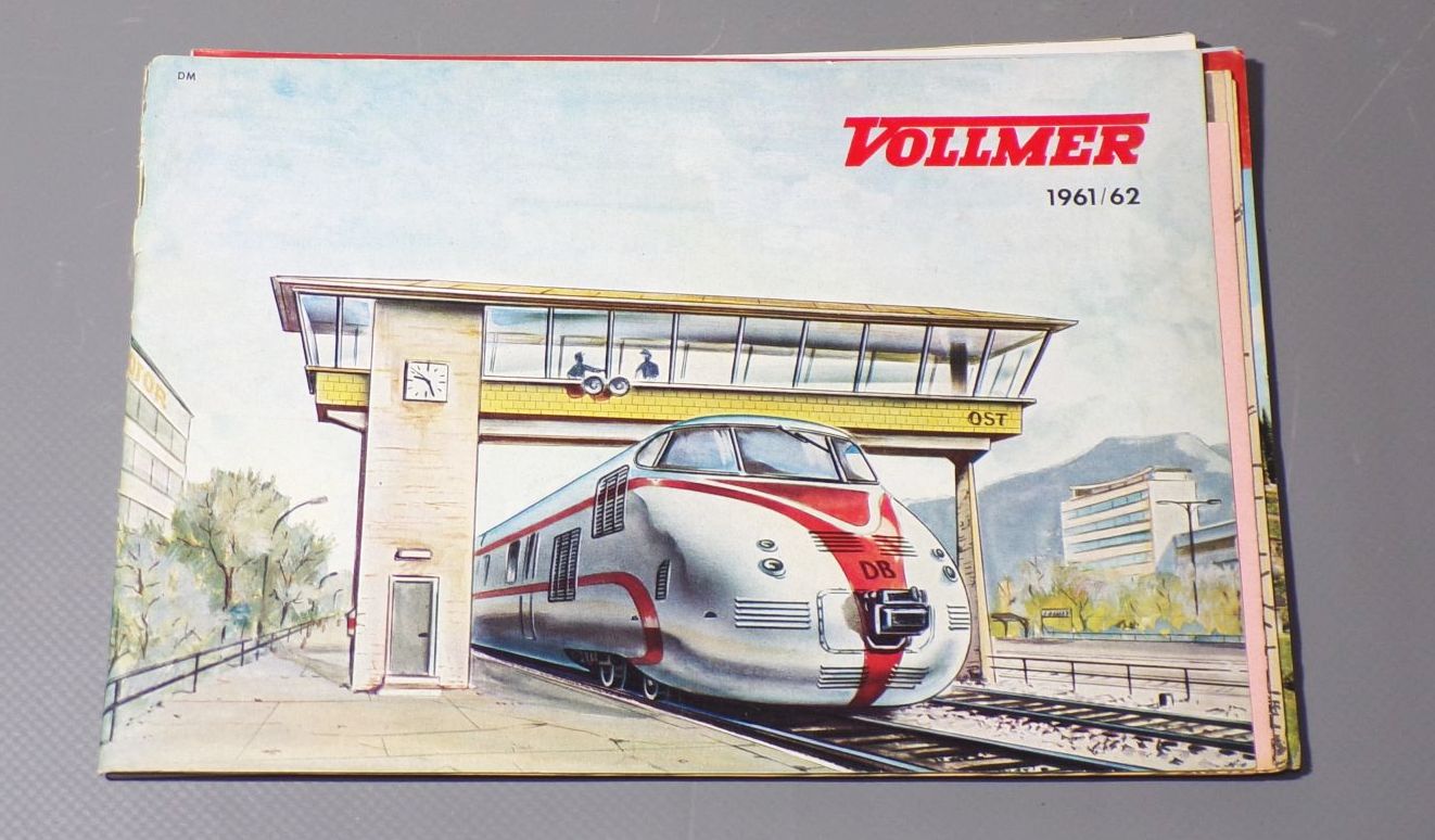 Vollmer 1961 1962 Modelleisenbahn Katalog mit Prospekten