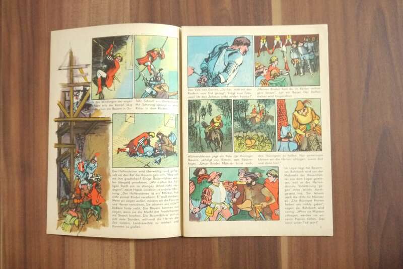 Atze DDR Heft 1967 Heft 3 Das Todeszrteil Die Blaue Flamme Comic