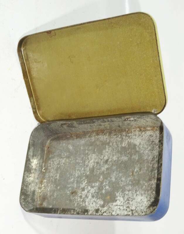 Alte Blechdose Budissa Zweispulenband Farbband Kulisch Bautzen 1930er 