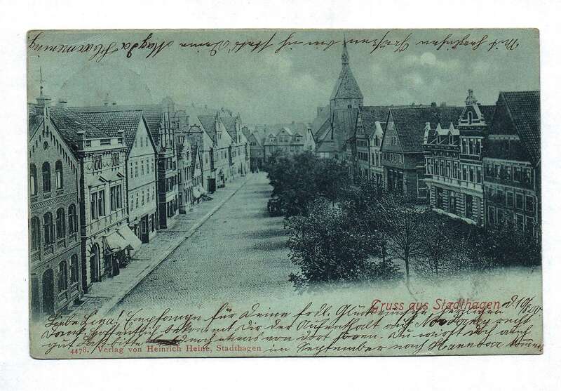 Ak Gruß aus Stadthagen 1900