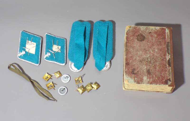 LSK Luftstreitkräfte Kragenspiegel Schulterklappen Stabsoffizier