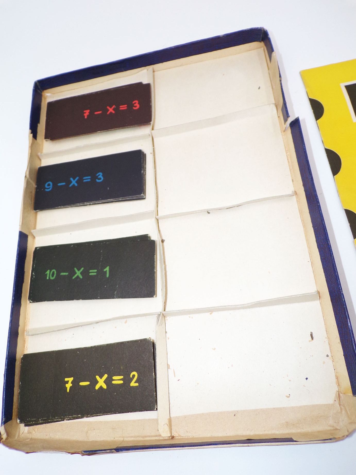 Lernt mit Pittiplatsch rechnen um 1960 Forkel Pössneck Gesellschaftsspiel