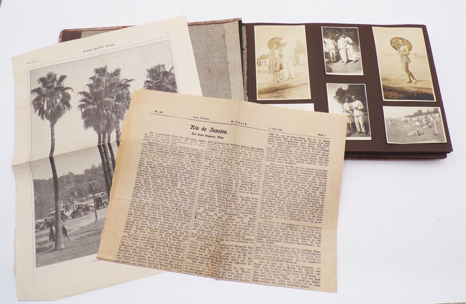 Reise Fotoalbum Görlitzer Familie in Rio de Janeiro Brasilien Schiffsreise 1933 Reise Fotoalbum Görlitzer Familie in Rio de Janeiro Brasilien Schiffsreise 1933