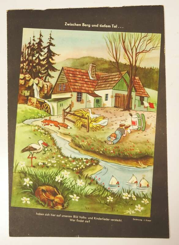 Konvolut Frösi Beilagen DDR Fröhlich sein und singen 