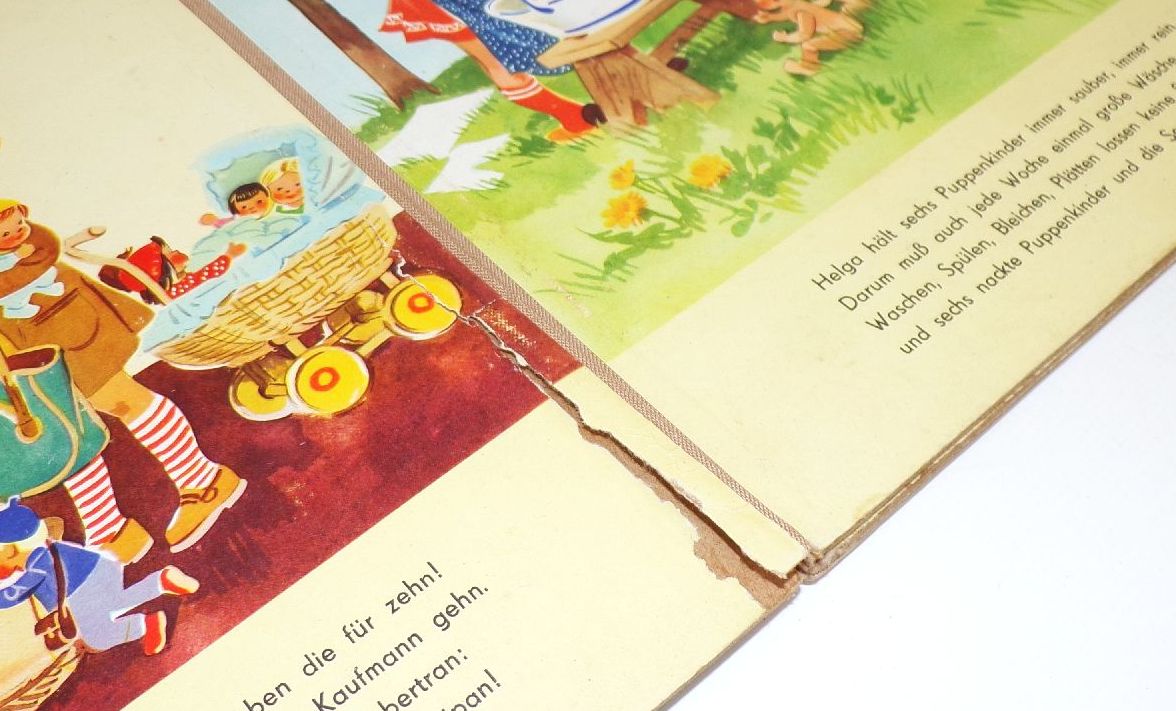 Helga und die Puppenkinder Hanna Roth Schaberschul Otto Ullmann DDR Kinderbuch