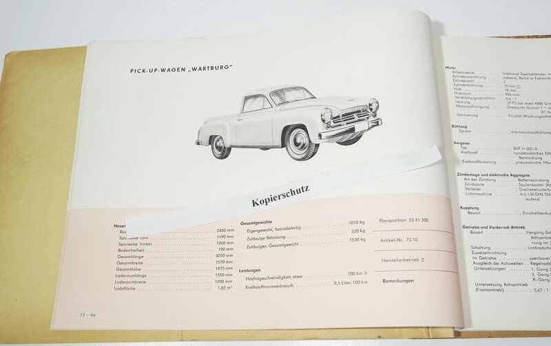 DDR Katalog Strassenfahrzeuge Auto Motorrad Fahrrad 1957 Rarität mit Preisliste Wartburg Simson Trabant Sachsenring Diamant Möwe 