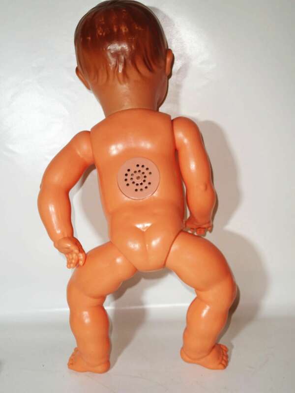 DDR Puppe Pummel Babypuppe 1971 mit OVP und Kleidung 