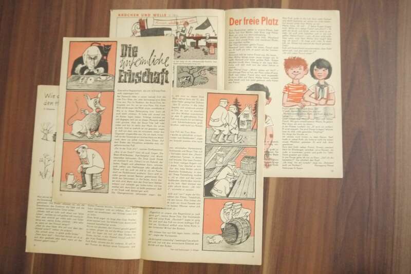 Atze Rädchen und Welle 1963 Heft 11 DDR Kinder Comic